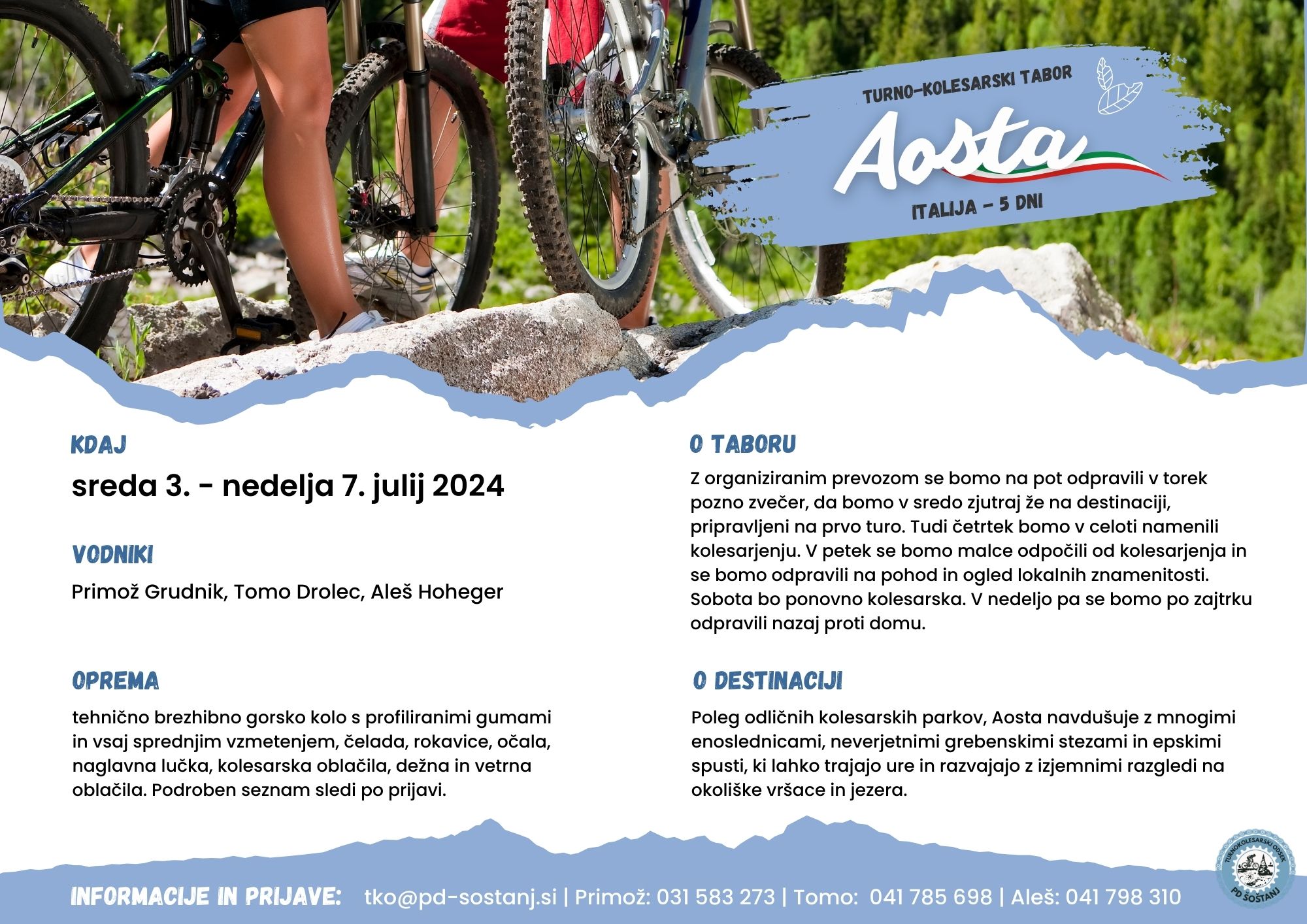 Turno-kolesarski tabor 2024 - AOSTA